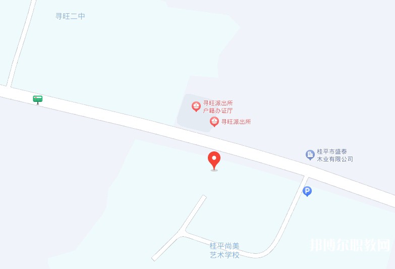 桂平尚美藝術(shù)學(xué)校地址，乘車(chē)路線