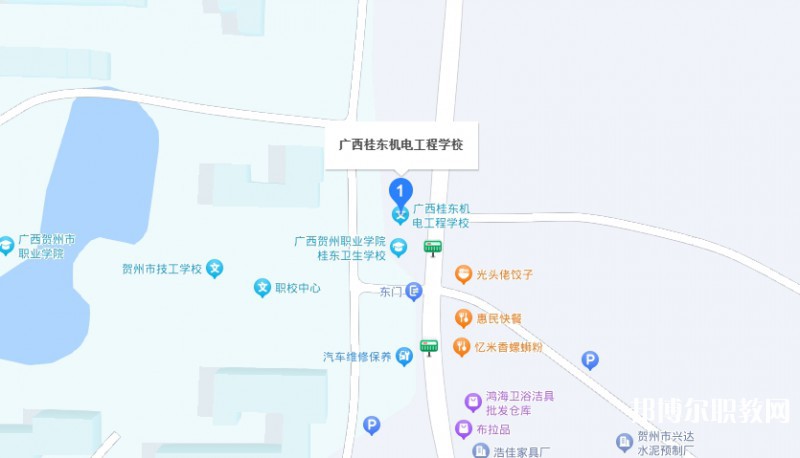 桂東機(jī)電工程學(xué)校地址，乘車路線