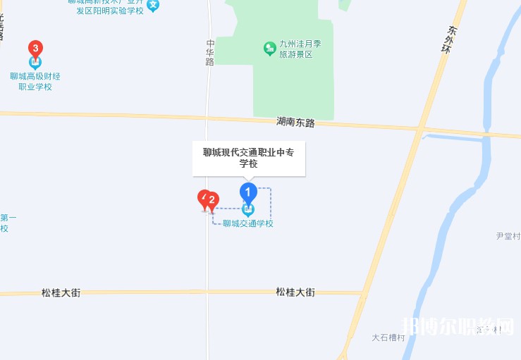 聊城現(xiàn)代交通職業(yè)中等專(zhuān)業(yè)學(xué)校地址，乘車(chē)路線
