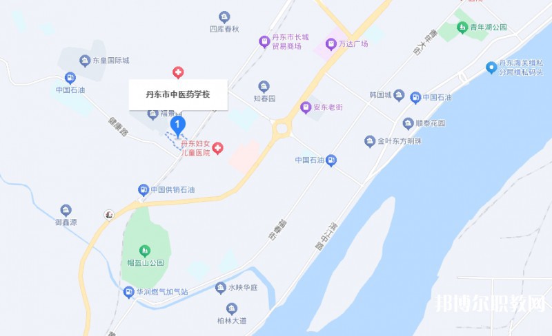 丹東市中醫(yī)藥學(xué)校地址，乘車路線