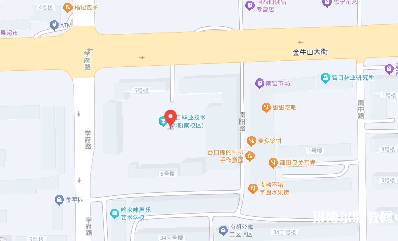 營(yíng)口市信息技術(shù)學(xué)校地址，乘車路線